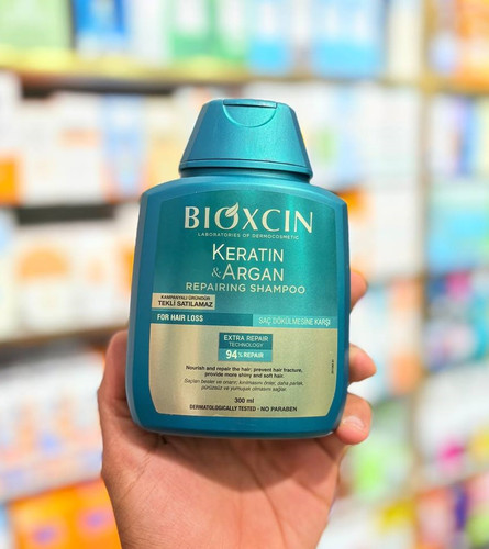 شامپو ضد ریزش بیوکسین حاوی آرگان و کراتین حجم 300 میل